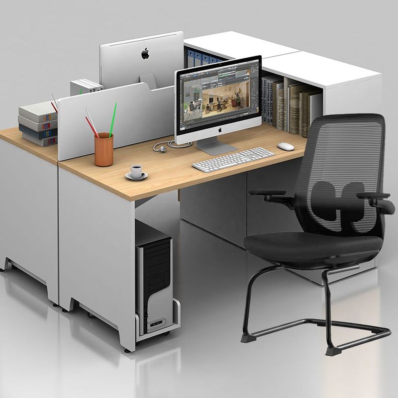 Stay Cool and Comfortable with Y-SEATER Mid-back Mesh Office Conference Chair 2D Arm