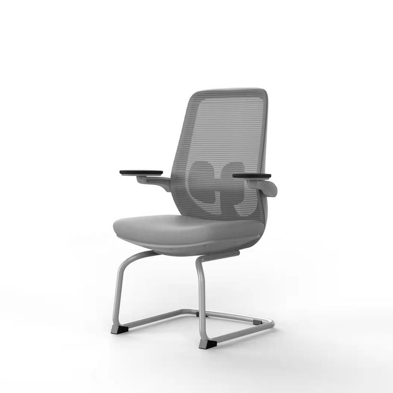 Stay Cool and Comfortable with Y-SEATER Mid-back Mesh Office Conference Chair 2D Arm
