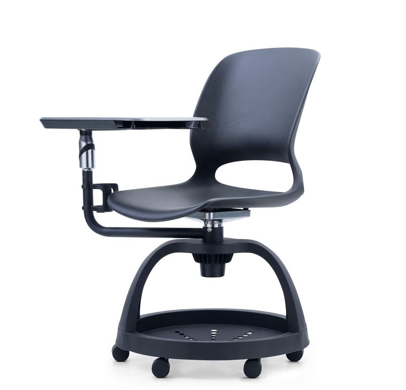 Full Function Movable Training Chair With Writing Pad and Storage Bracket for School