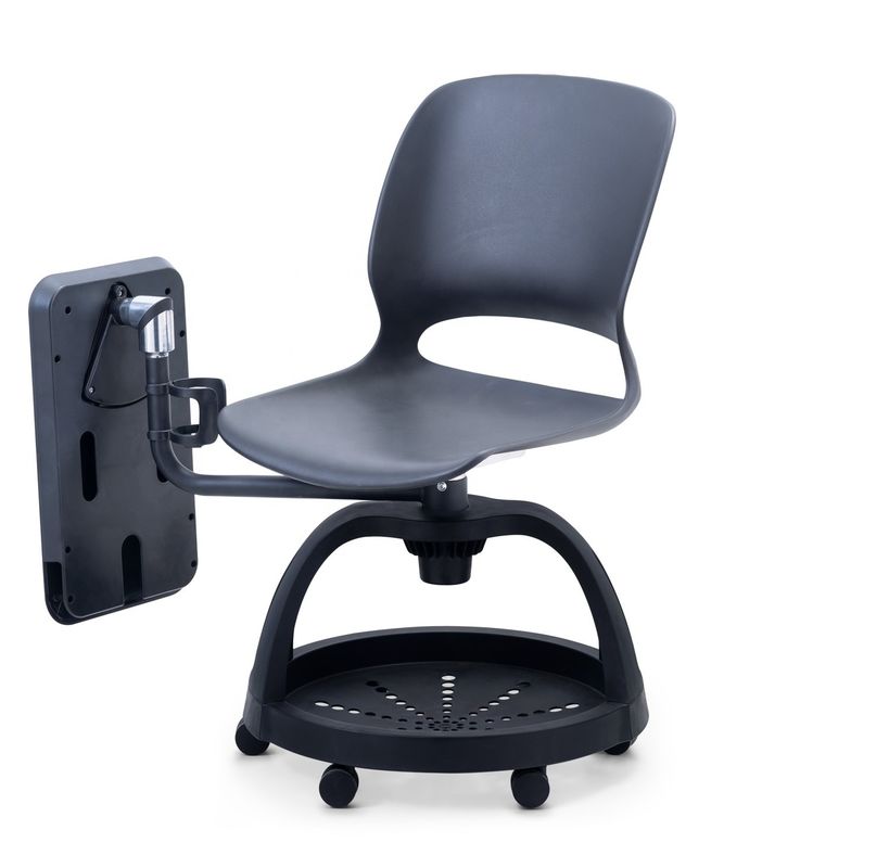 Full Function Movable Training Chair With Writing Pad and Storage Bracket for School