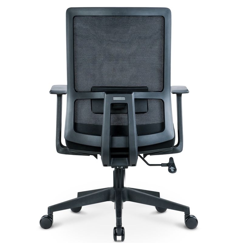 Adjustable Luxury Lumbar Back Support Ergonomic Executive Swivel Computer Desk Mid-back Office Chairs Furniture