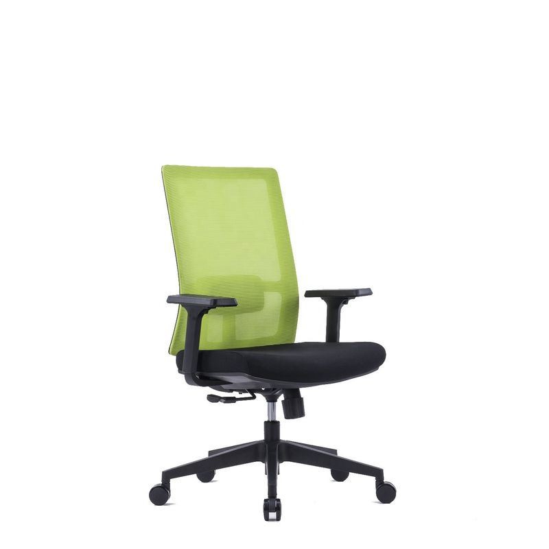 Mid-back Office Chairs Furniture with Luxury Lumbar Back Support and BIFMA Certificate