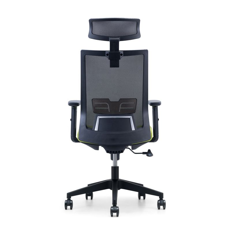 Adjustable Armrest and Headrest Office Mesh Chair for Modern High Back Ergonomic Design