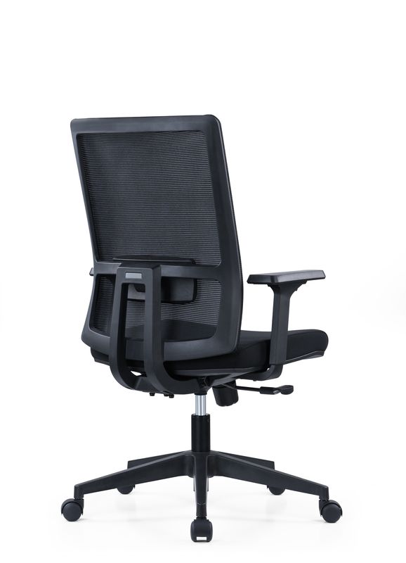 Adjustable Mid Back 2D Armrest Executive Swivel Mesh Drafting Office Chair for Commercial