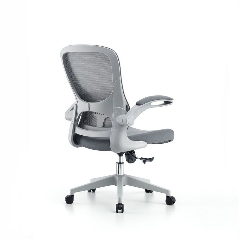 Adjustable Grey Mesh Swivel Executive Foam Ergonomic Office Chair for Home/Hotel/School