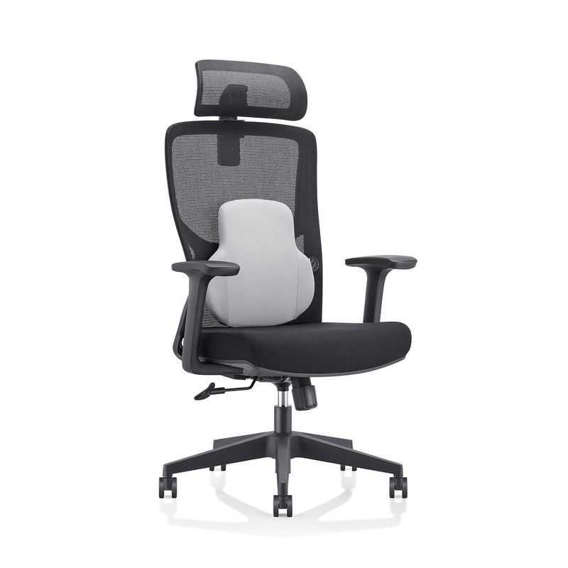 Self-Loading Mechanism High Back Mesh Ergonomic Chair for Comfortable Office Work
