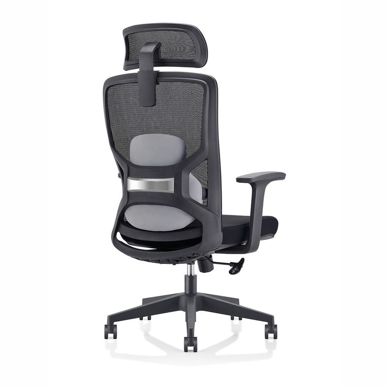 Self-Loading Mechanism High Back Mesh Ergonomic Chair for Comfortable Office Work