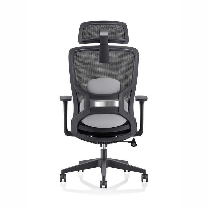 Self-Loading Mechanism High Back Mesh Ergonomic Chair for Comfortable Office Work
