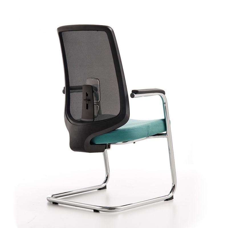 Mid Back Staff Office Chairs Mesh Conference Room Chair with Metal Foot and Free Shipping