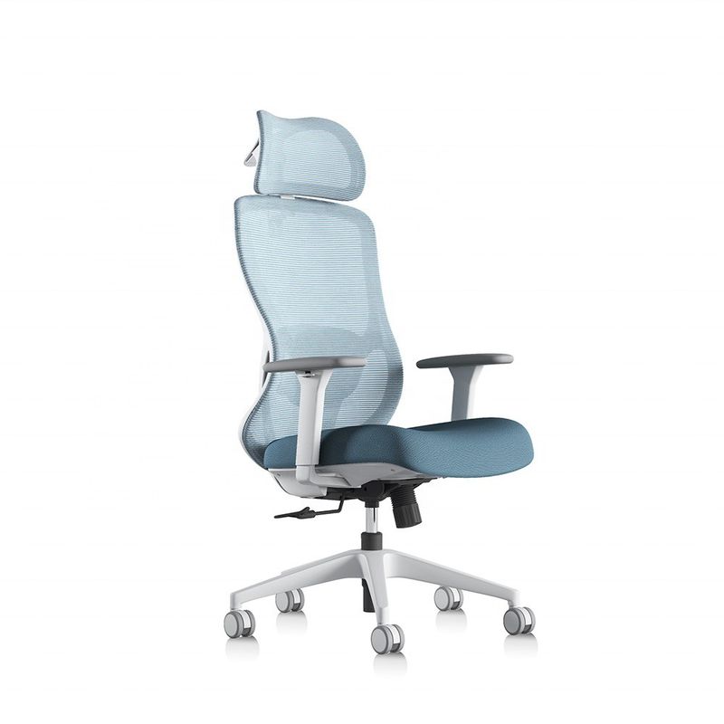 Adjustable High Back Office Swivel Chair with 3D Armrest and Comfortable Seat Cushion
