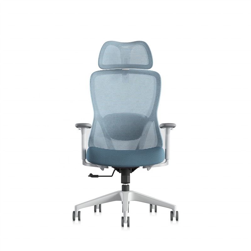 Adjustable High Back Office Swivel Chair with 3D Armrest and Comfortable Seat Cushion