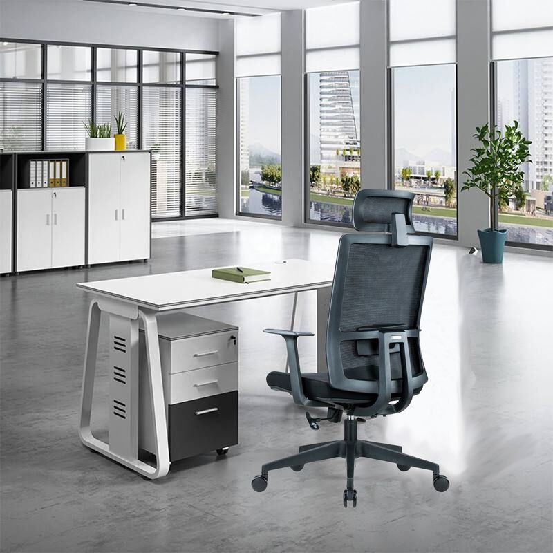 Luxury Executive Computer Desk Office Chair Adjustable Ergonomic Design for Senior Bosses