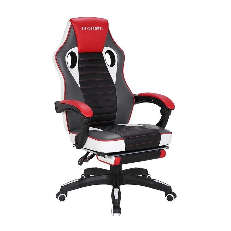 HCYZ OEM Racing Style Leather Office Gaming Chair For Children Metal Type Iron Swivel