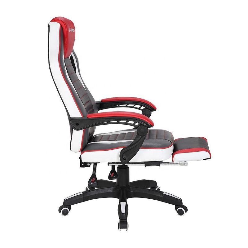 HCYZ OEM Racing Style Leather Office Gaming Chair For Children Metal Type Iron Swivel
