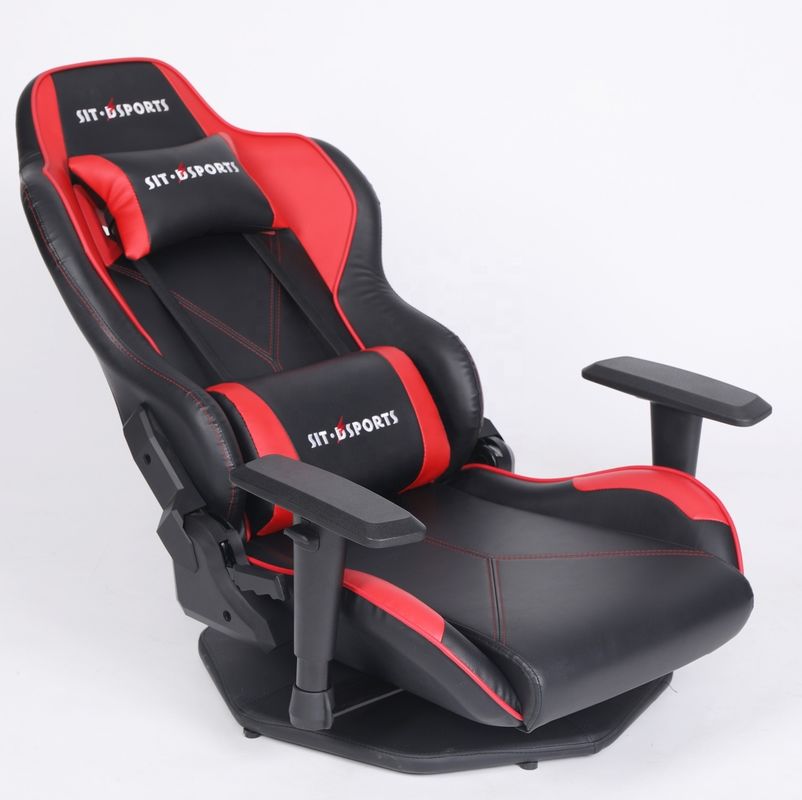 NO Foot Fixed Chassis Rotating Esports Chair HCYZ PVC Leather Computer Racing Gaming Chair