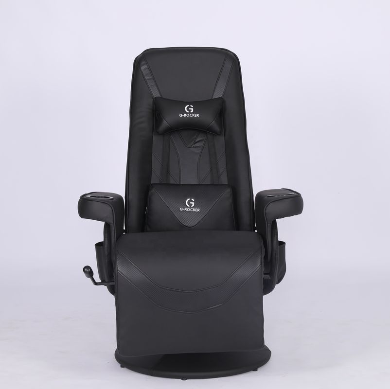 Specific Office Chair Luxury Gaming Chair with Cup Holder in Pink Racing Style Leather