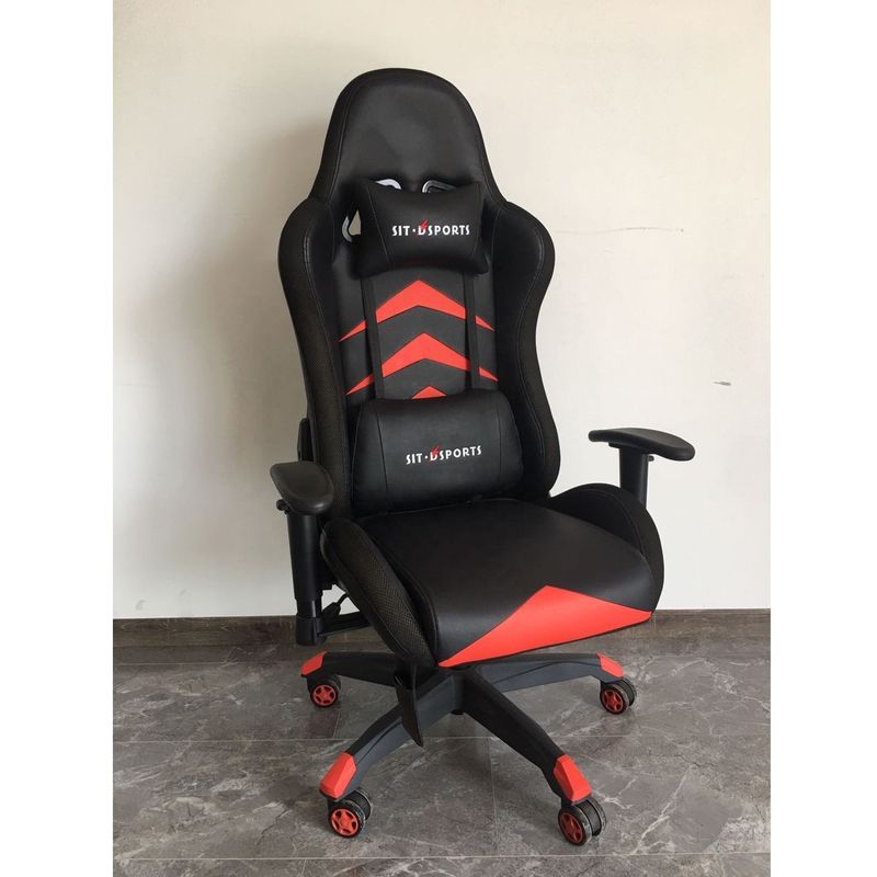 Industrial Style HCYZ RGB LED Light Computer Chair Executive Gaming Chair with PU Leather