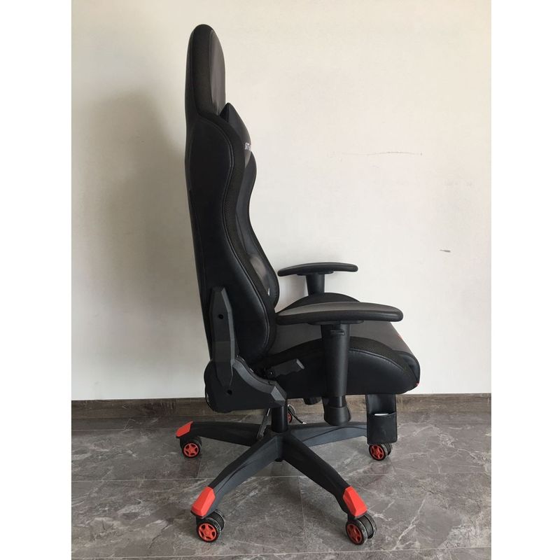 Industrial Style HCYZ RGB LED Light Computer Chair Executive Gaming Chair with PU Leather