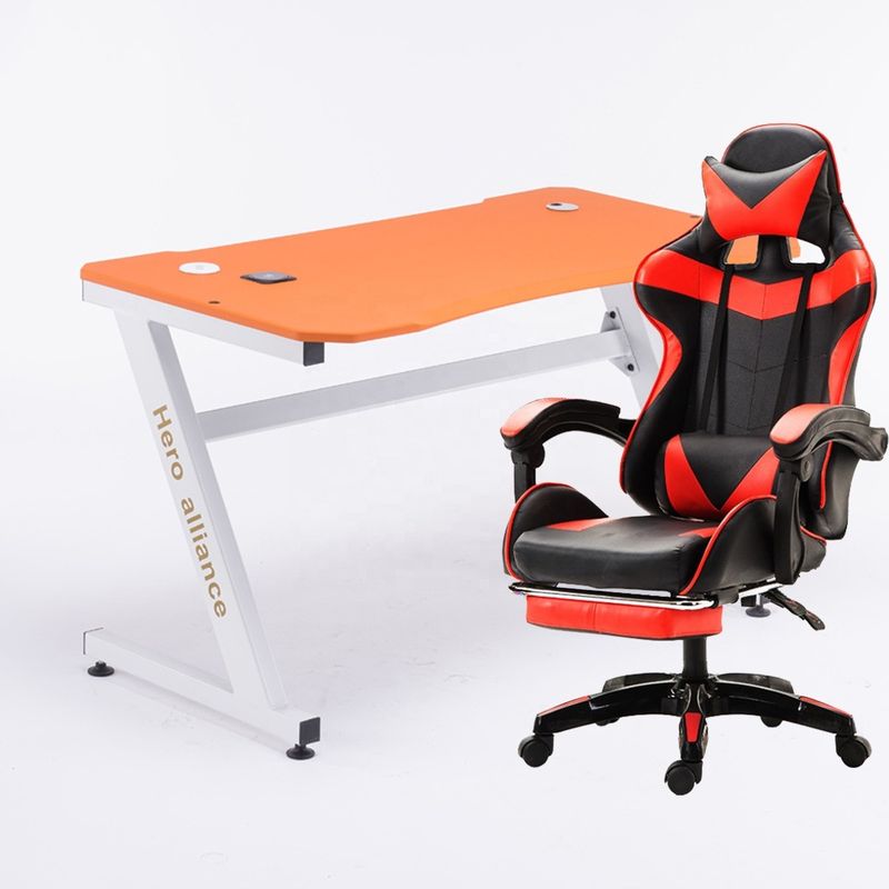 Metal Type Iron E-sports Chair Comfortable PU Leather Gaming Chair for Professionals