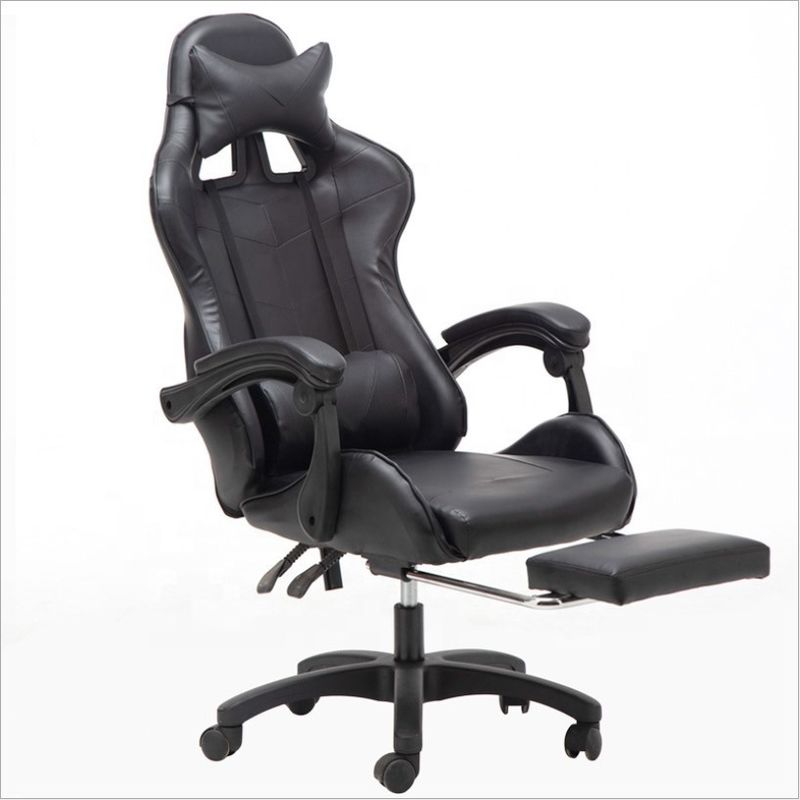 Metal Type Iron E-sports Chair Comfortable PU Leather Gaming Chair for Professionals